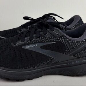 Brooks Ghost Black and Gray Running Shoes